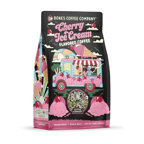 Professional Cherry Ice Cream Flavored Coffee 12 Ounce Carefully Designed