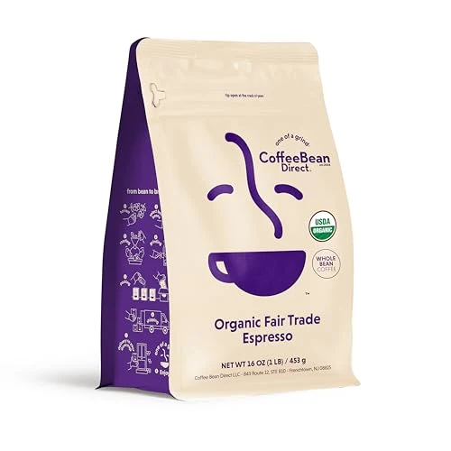 Outstanding Organic Fair Trade Espresso 16 Ounce Consistent