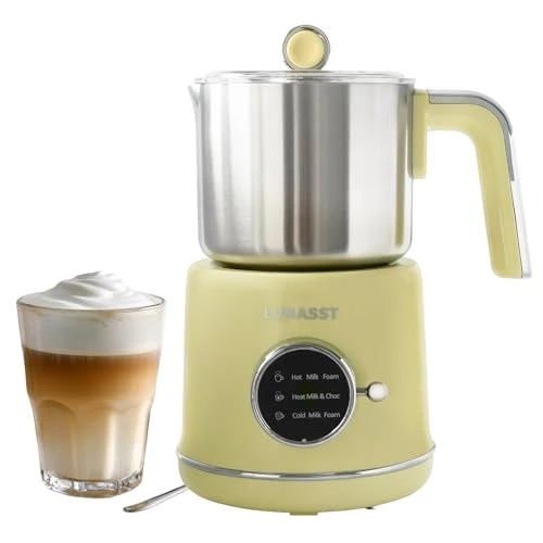 Convenient Stainless Steel Milk Frother and Steamer Genuine
