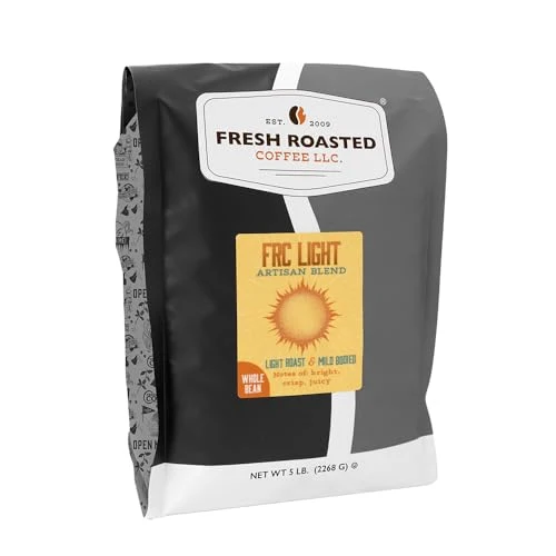 Expertly Made FRC Light Roast Blend Whole Bean Coffee 80 Ounce Premium Material