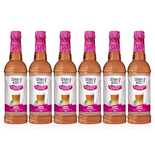 Original Jordan's Skinny Syrups Irish Cream 152.4 Fl Oz Expertly Made