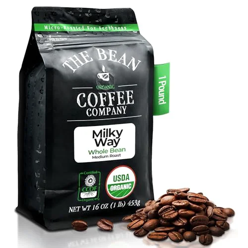 Optimized The Bean Organic Coffee Company Milky Way 16 Ounce Long-Lasting