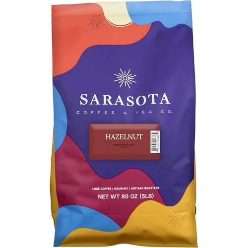 Secure Sarasota Coffee Ground Hazelnut 80 Ounce Recyclable