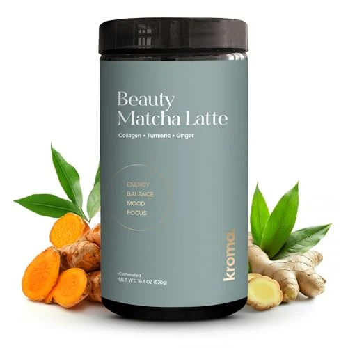 Smart Kroma Beauty Matcha Latte with Collagen 18.3 Ounce Top-Quality