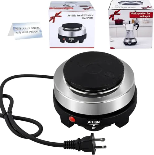 Effective 500W Mini Electric Hot Plate Safe