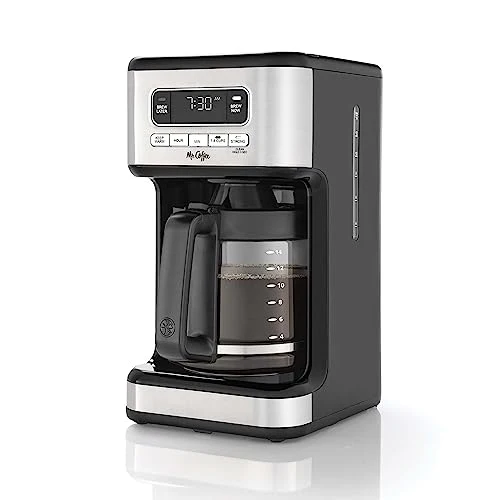 Next-Generation 14 Cup Programmable Coffee Maker Stainless Steel 70 Fl Oz Eco-Friendly