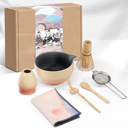 Artisan Matcha Whisk Set Natural