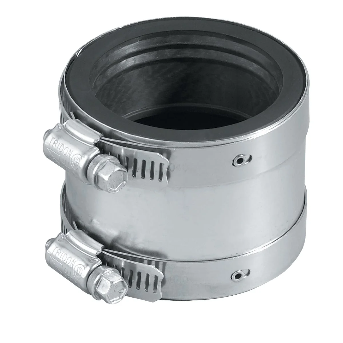 Proven Proflex 2 In. x 2 In. PVC Shielded Coupling - Cast-Iron to Plastic Steel Extra-Heavy Cast Iron Prestigious