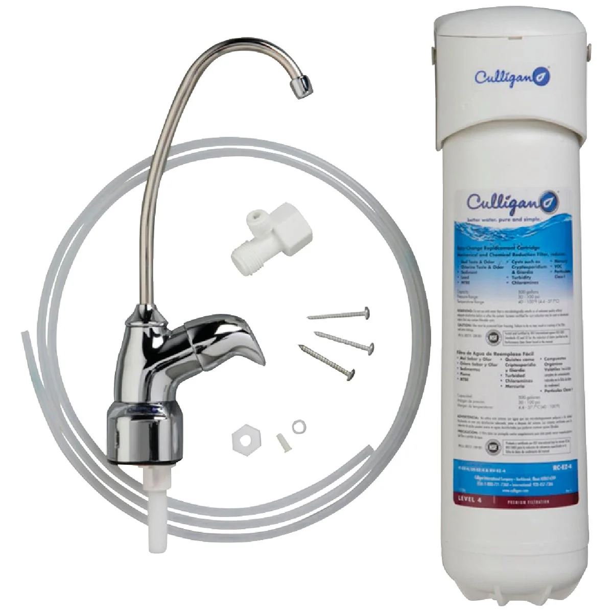 Relaxed Culligan Easy-Change Under Sink Drinking Water System Level 4 Filter Professional
