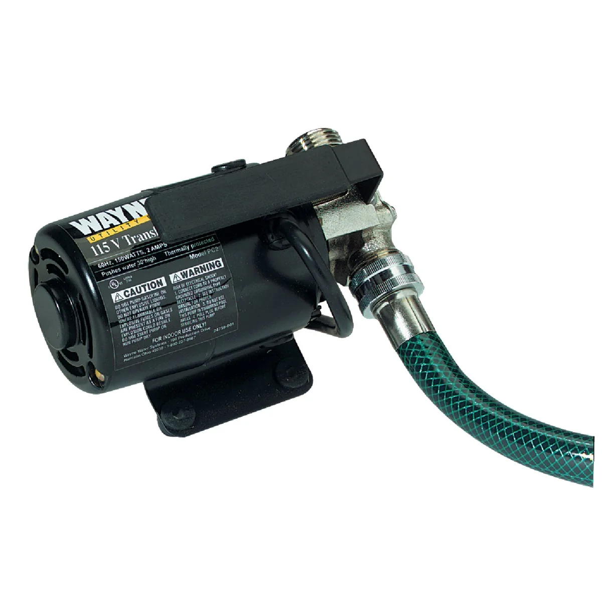 Top-Quality Wayne 1 2 HP 115V 340 GPH Lift Portable Pump Lightweight