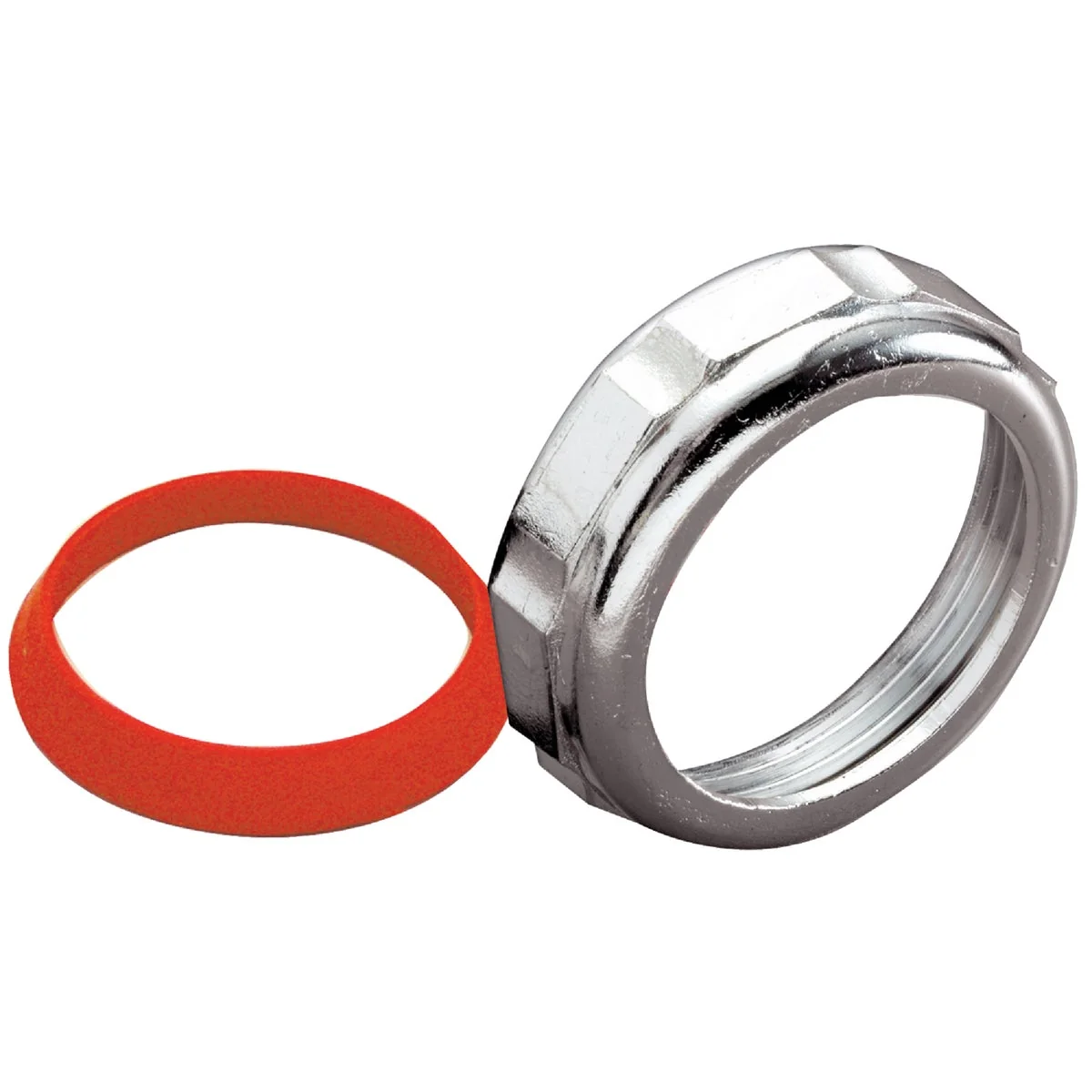 Casual Do it 1-1 2 In. x 1-3 8 In. Die-Cast Slip Joint Nut Traditional