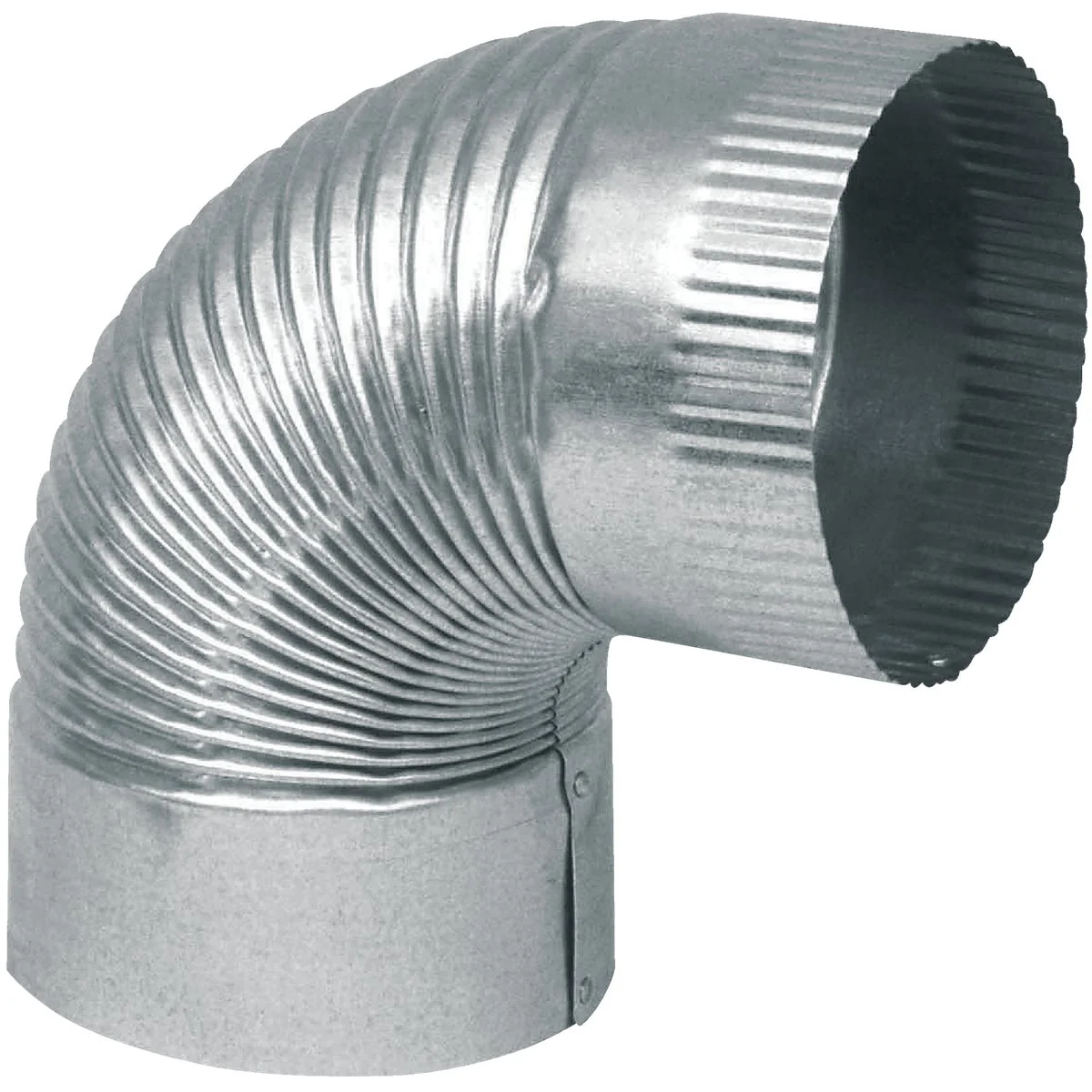 Efficient Imperial 30 Ga. 6 In. Galvanized Crimped Elbow High-Performance