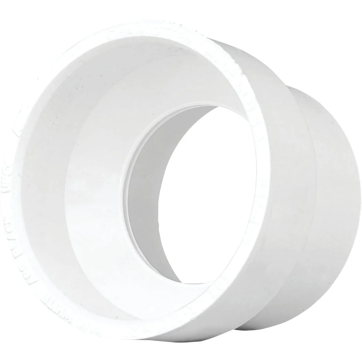 Elegant Charlotte Pipe 2 In. SPG x 1-1 2 In. Hub Schedule 40 DWV Reducing PVC Bushing Organic