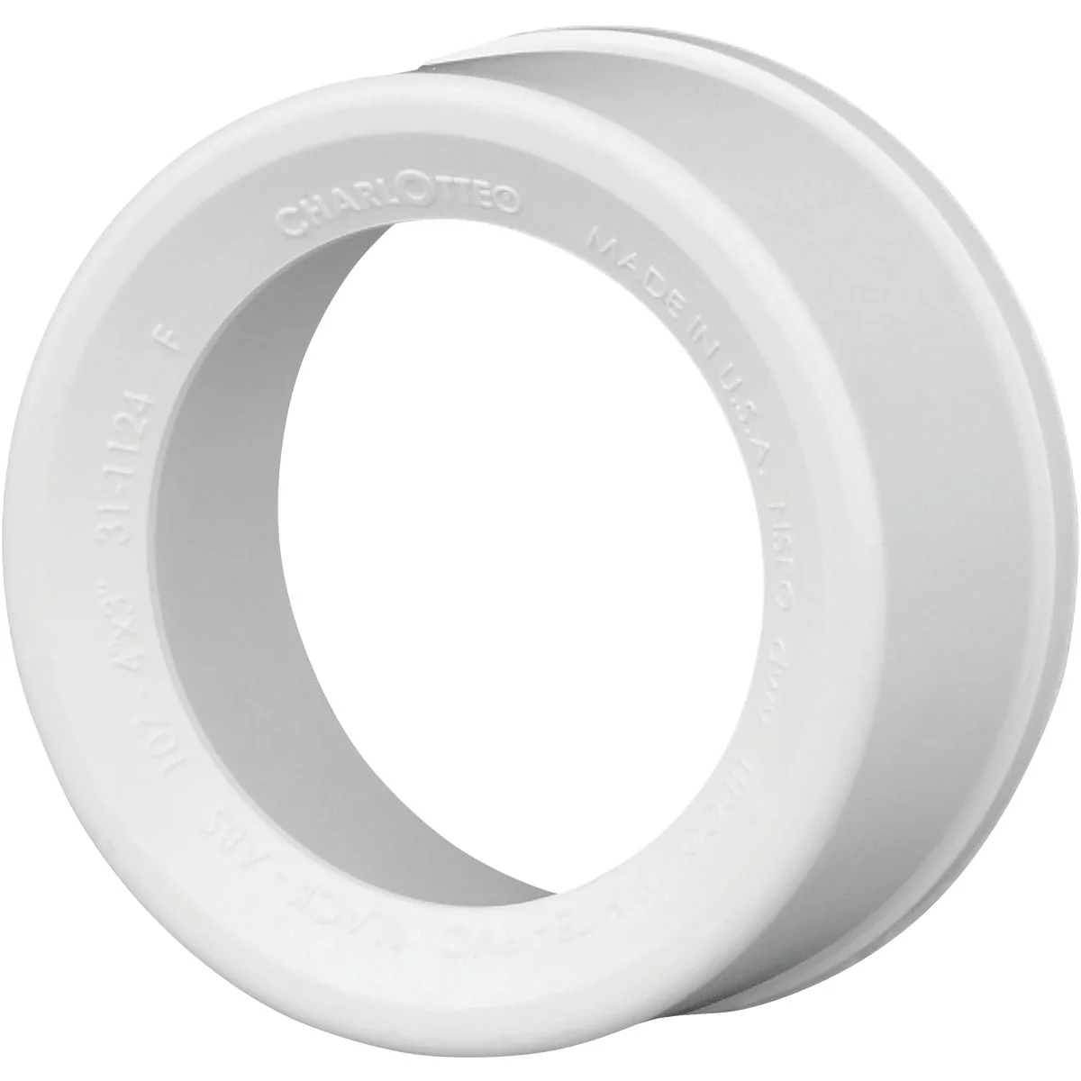Consistent Charlotte Pipe 4 In. SPG x 3 In. Hub Schedule 40 DWV Reducing PVC Bushing Innovative