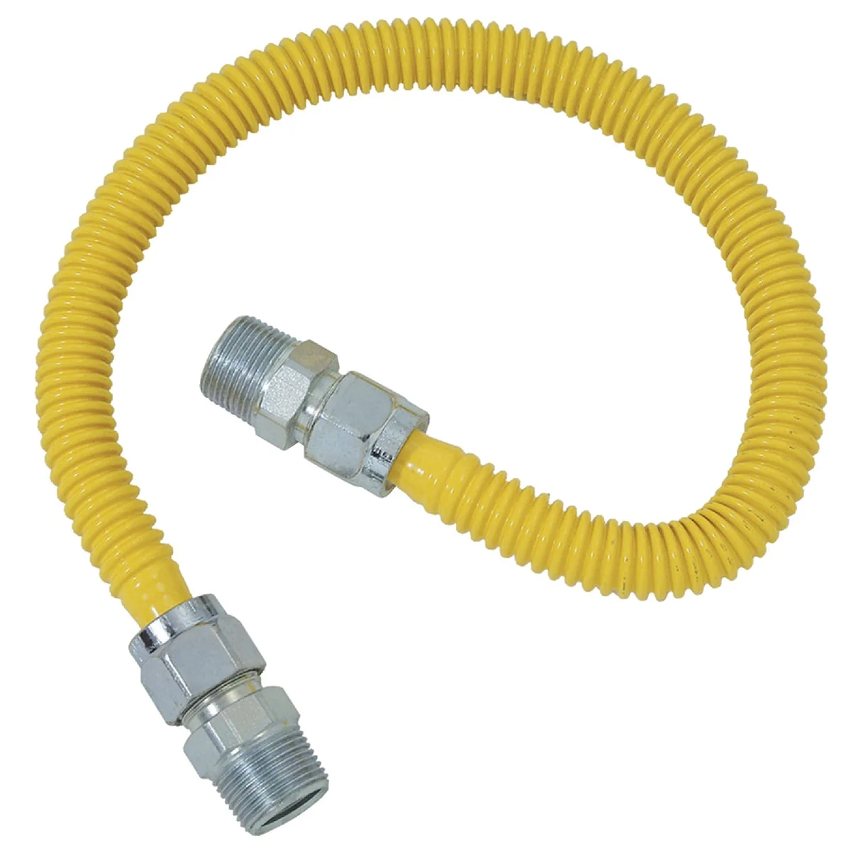 Exceptional Dormont 5 8 In. OD x 36 In. Coated Stainless Steel Gas Connector 1 2 In. MIP Tapped 3 8 In. FIP x 1 2 In. MIP Tapped 3 8 In. FIP Stylish