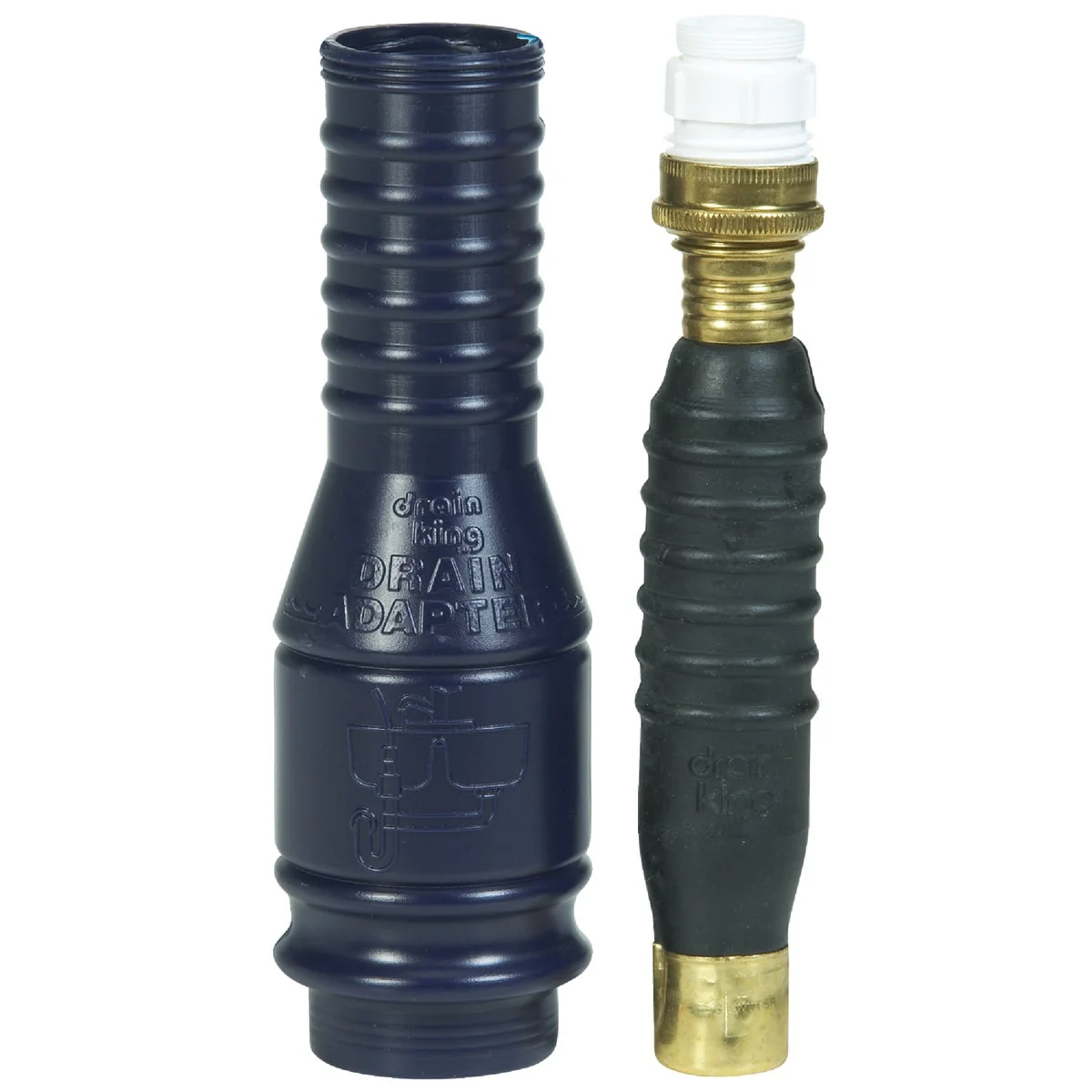 Traditional G. T. Water Drain King 1-1 2 to 3 Water-Pressure Drain Opener Solid