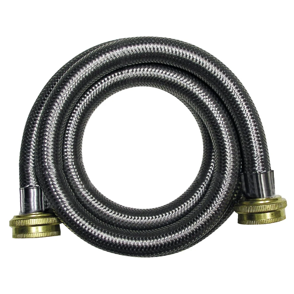 Durable B K 4 Ft. Stainless Steel 125 psi Washing Machine Hose Functional