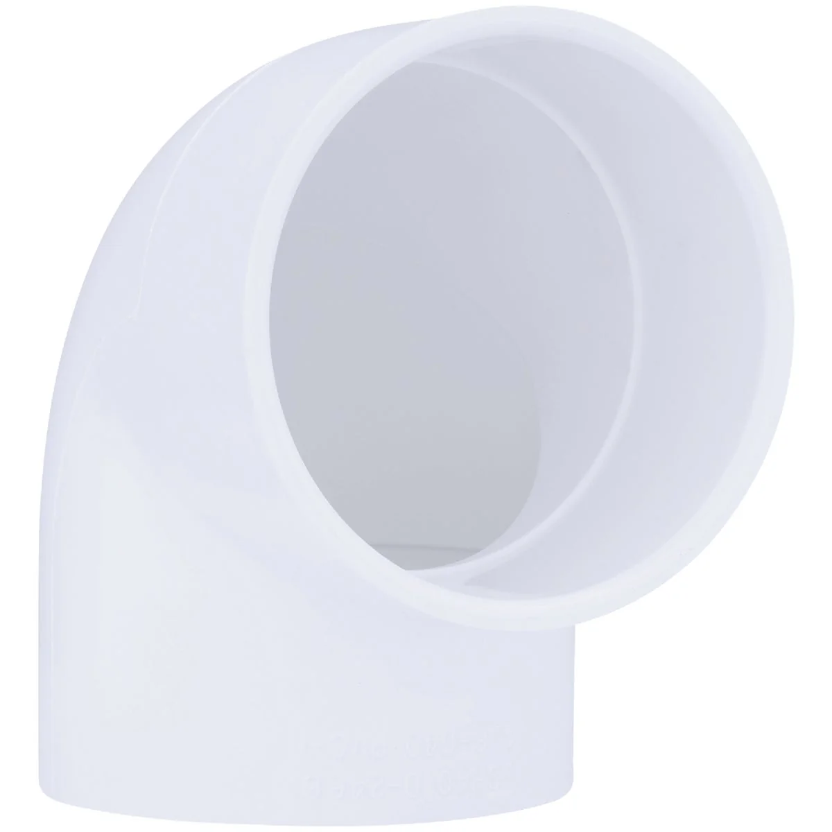 Next-Generation Charlotte Pipe 4 In. Slip x Slip Schedule 40 90 Deg. PVC Elbow 1 4 Bend Enhanced