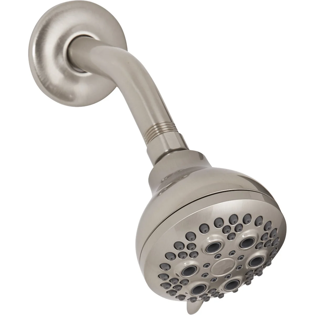 Certified Home Impressions 5-Spray 1.8 GPM Fixed Showerhead Brushed Nickel Long-Lasting