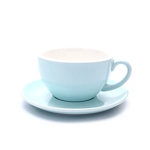 Proven Cappuccino Barista Latte Art Cup and Saucer New Bone China for Coffee Shop Functional