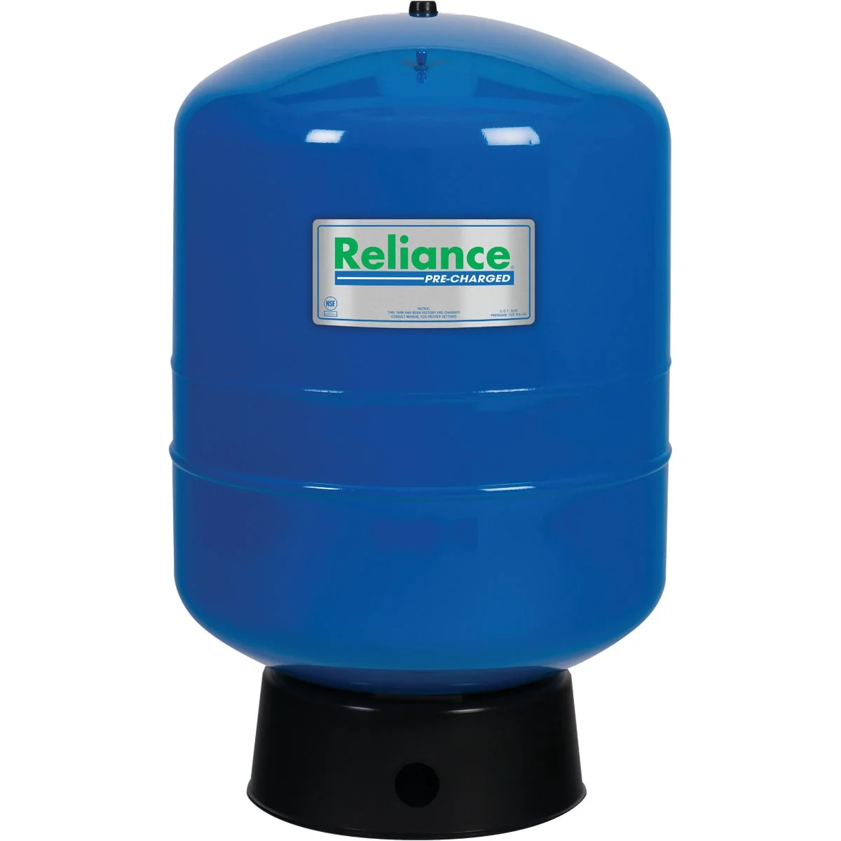 Recyclable Reliance 36 Gal. Vertical -Standing Pressure Tank Fine Crafted