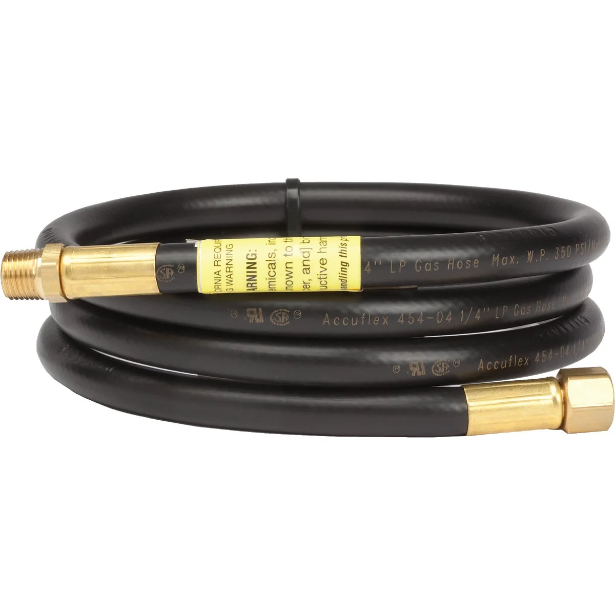Exceptional MR. HEATER 5 Ft. x 1 4 In. MPT x 1 4 In. FPT LP Hose Assembly Secure