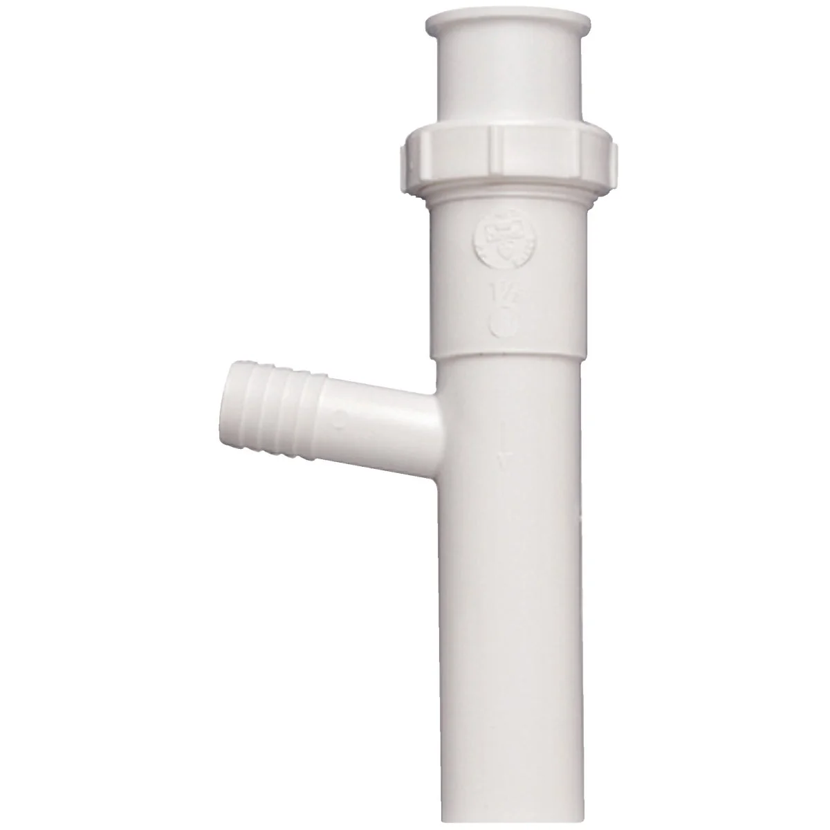 Smooth Do it 1-1 2 In. x 8 In. 5 8 In. White Dishwasher Tailpiece Clean