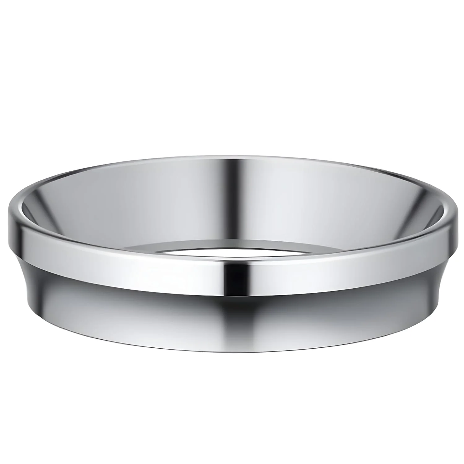 Sustainable Magnetic Stainless Steel Espresso Dosing Funnel Compatible with 53mm Portafilter Relaxed