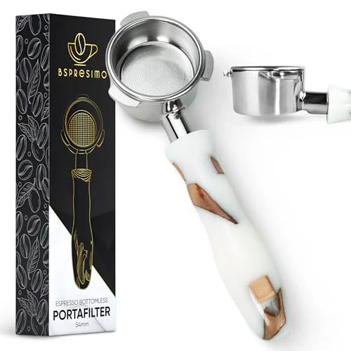 Relaxed 54mm Bottomless Portafilter Modern Handle Green