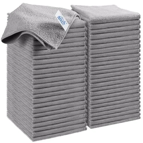Fine 50PK Microfiber Cleaning Cloth 50 Count Quality