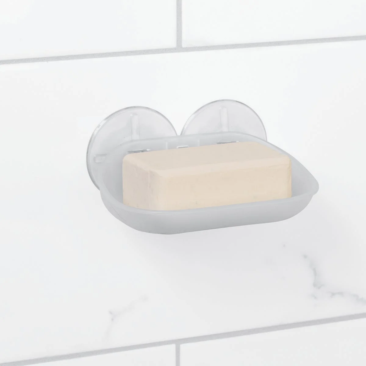 Eco-Friendly Zenith Zenna Home Frosted Finish Suction Soap Dish Outstanding