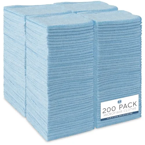 Fast Microfiber Cleaning Cloth 200 Count Fine