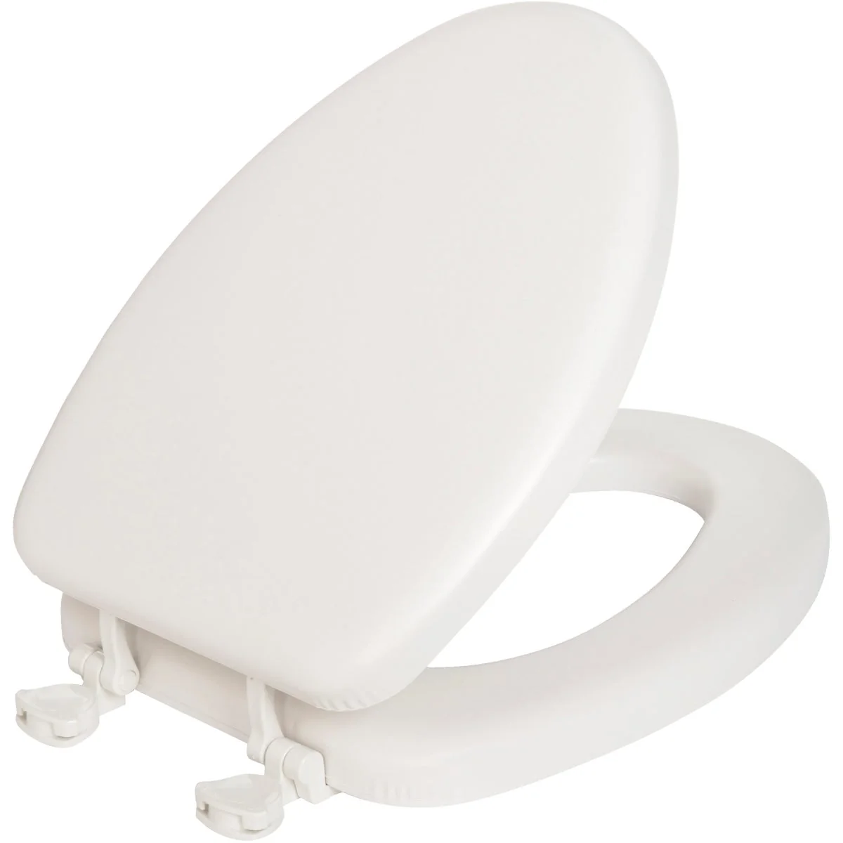 First-Class Mayfair by Bemis Elongated Closed Front Premium Soft White Toilet Seat Certified