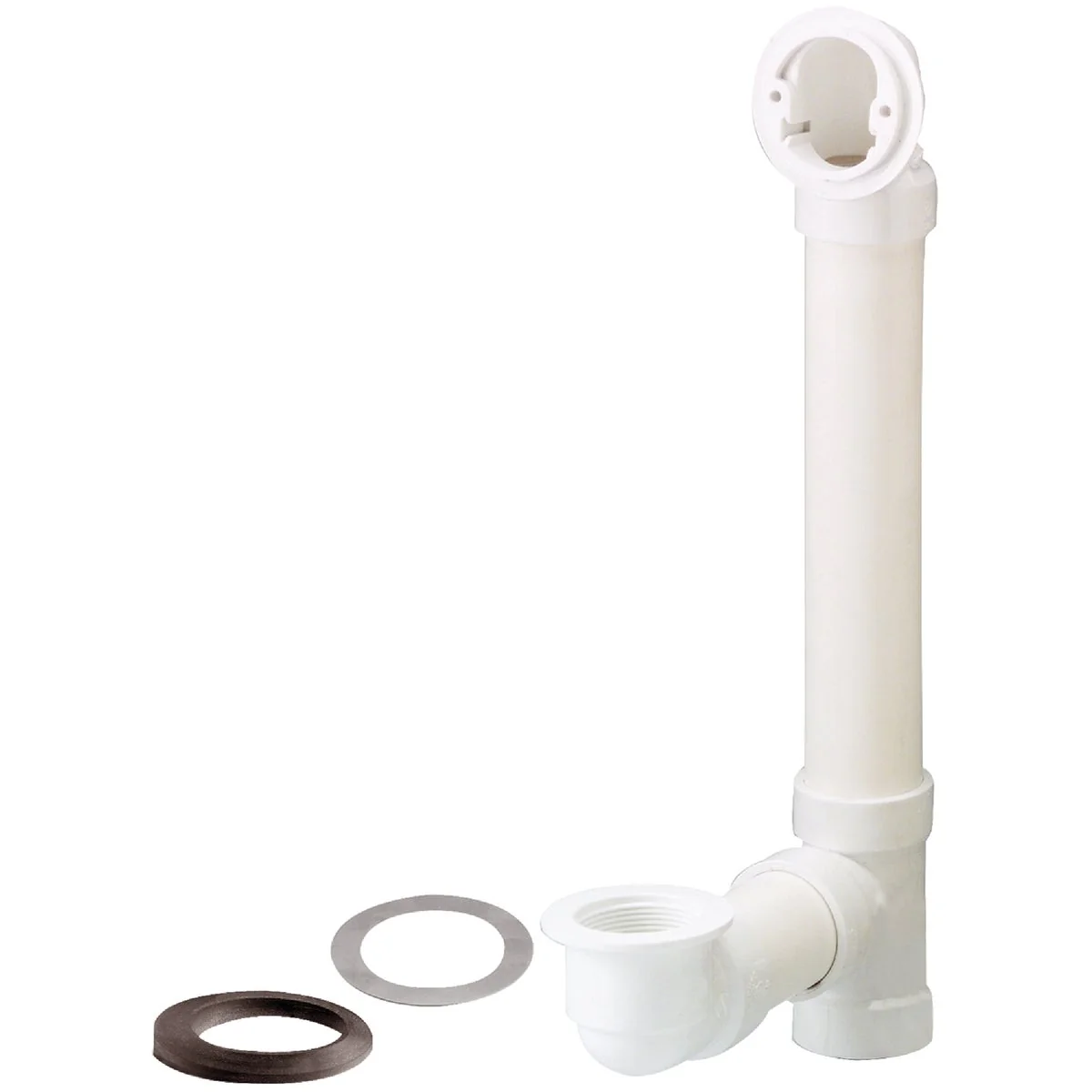 Fine Crafted Do it Schedule 40 PVC Bath Drain Overflow Body without Trim Consistent