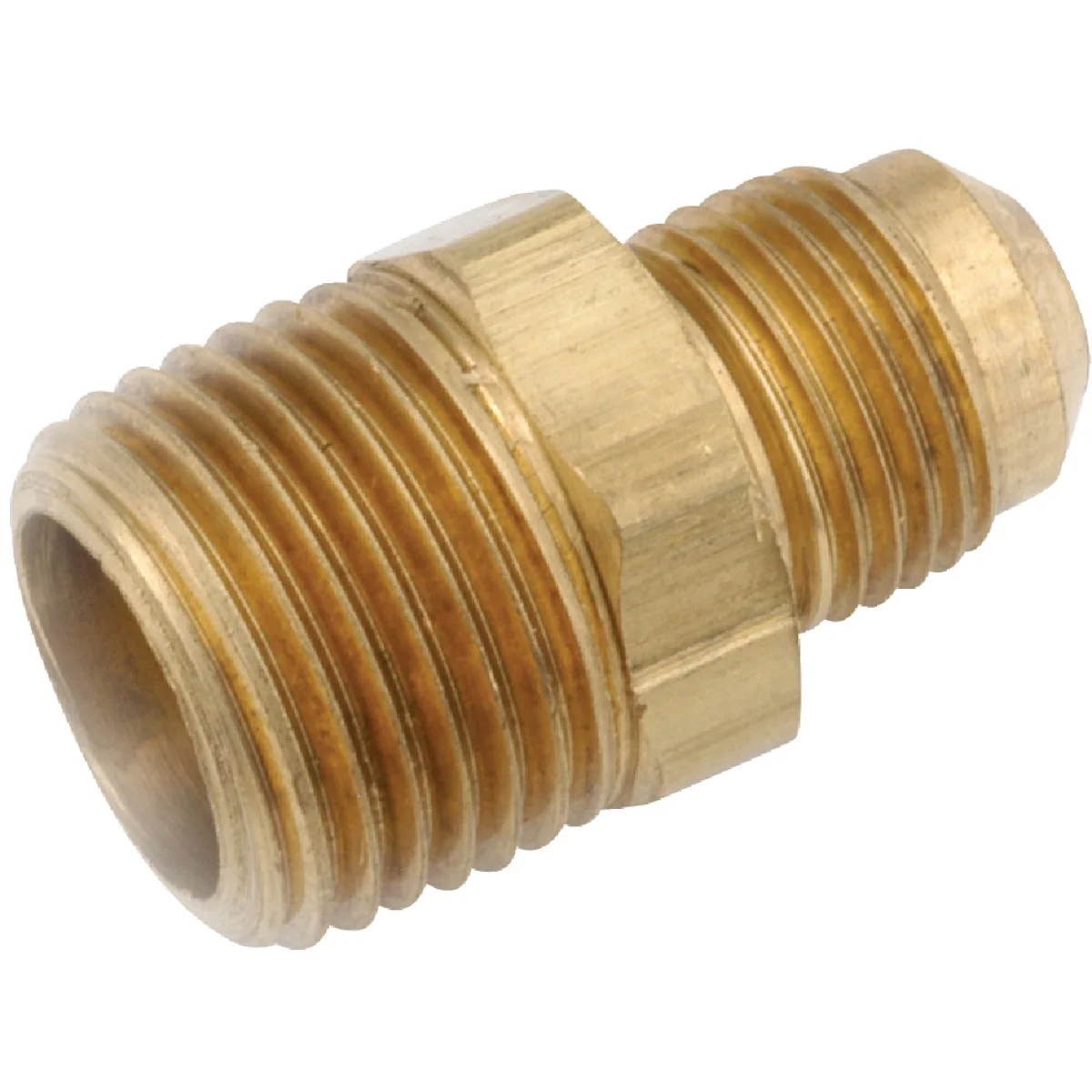 Unique Anderson Metals 1 4 In. x 1 8 In. Brass Male Flare Connector Advanced