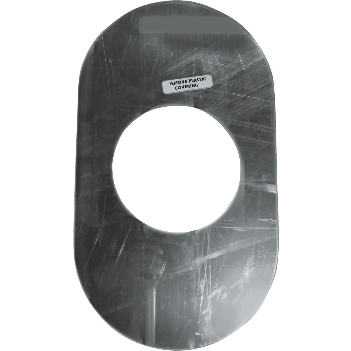 Enhanced PPP Mirrored Acrylic Single Faucet Cover-Up Plate Premium