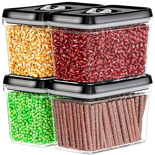 Green Airtight Food Storage Containers 4 Count Relaxed