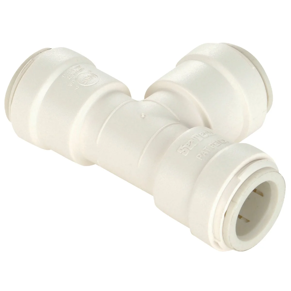Fine Watts 1 2 In. x 1 2 In. x 1 2 In. Quick Connect Plastic Tee Durable