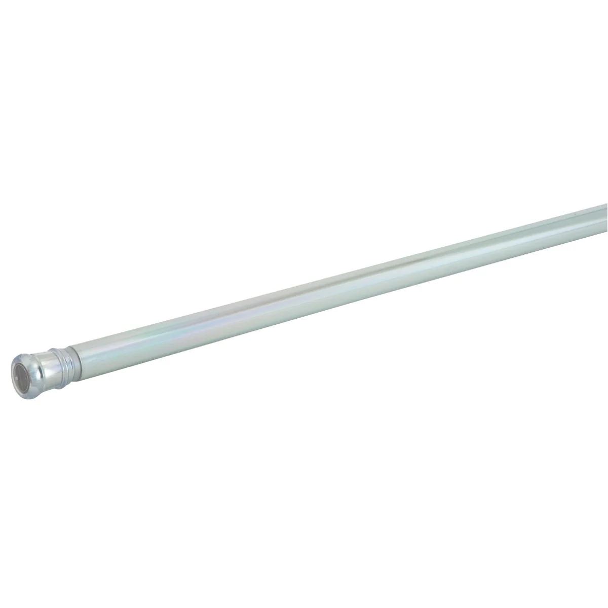 Consistent Zenith Zenna Home Straight 42 In. To 72 In. Adjustable Tension Shower Rod in Chrome Selected