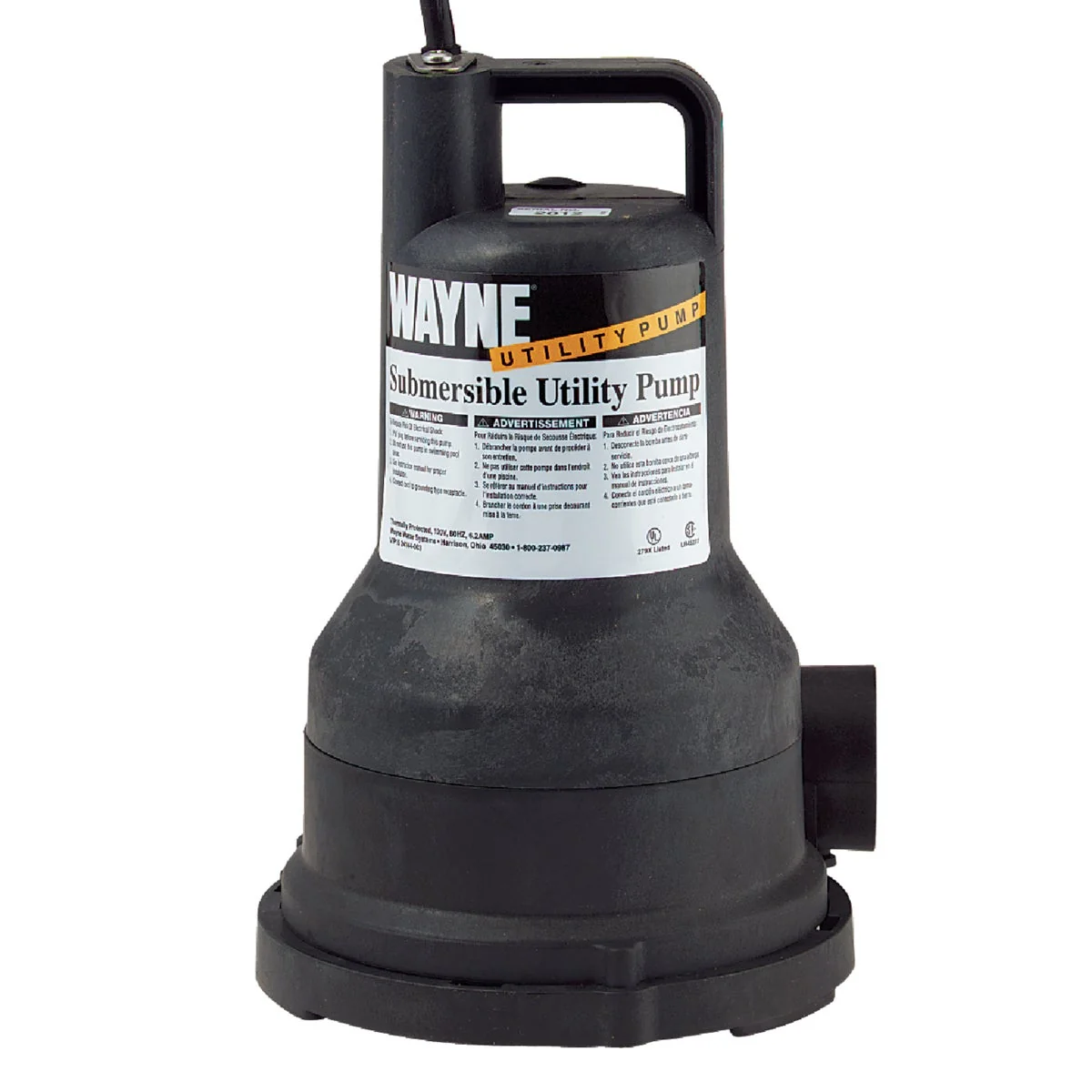 Contemporary Wayne 1 5 HP Submersible Utility Pump Comfortable