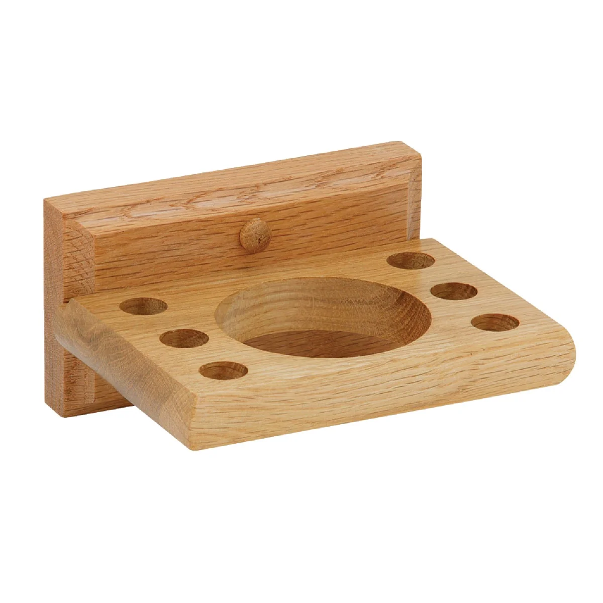 Responsible Home Impressions Medium Oak Toothbrush Holder Expertly Made