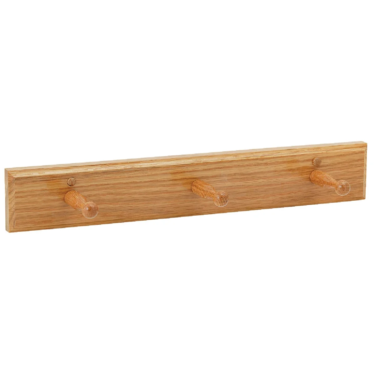 Expertly Made Home Impressions Triple Hook Solid Oak Robe Hook Next-Generation