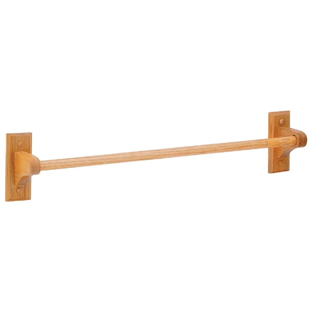 Outstanding Home Impressions 24 In. Oak Towel Bar Artisan