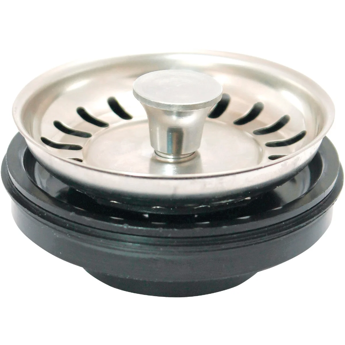 Powerful Do it 3.13 In. Dia Chrome-Plated Steel Disposer Strainer and Stopper Refined