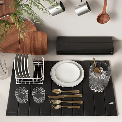 Classic Stone Drying Mat for Kitchen Counter Premium Material