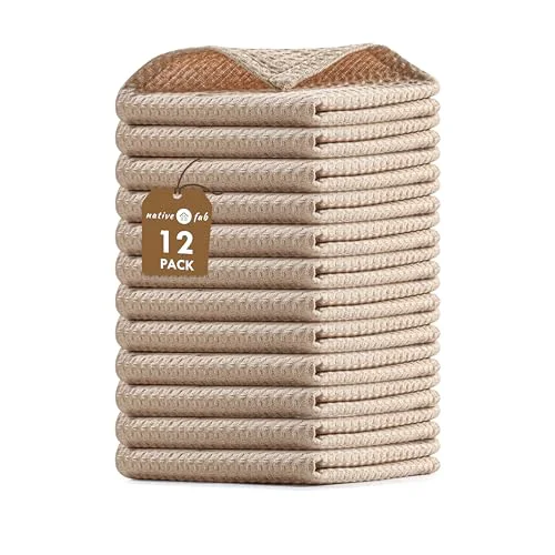 Effective Waffle 12 Pack Dish Cloths 12 Count Proven