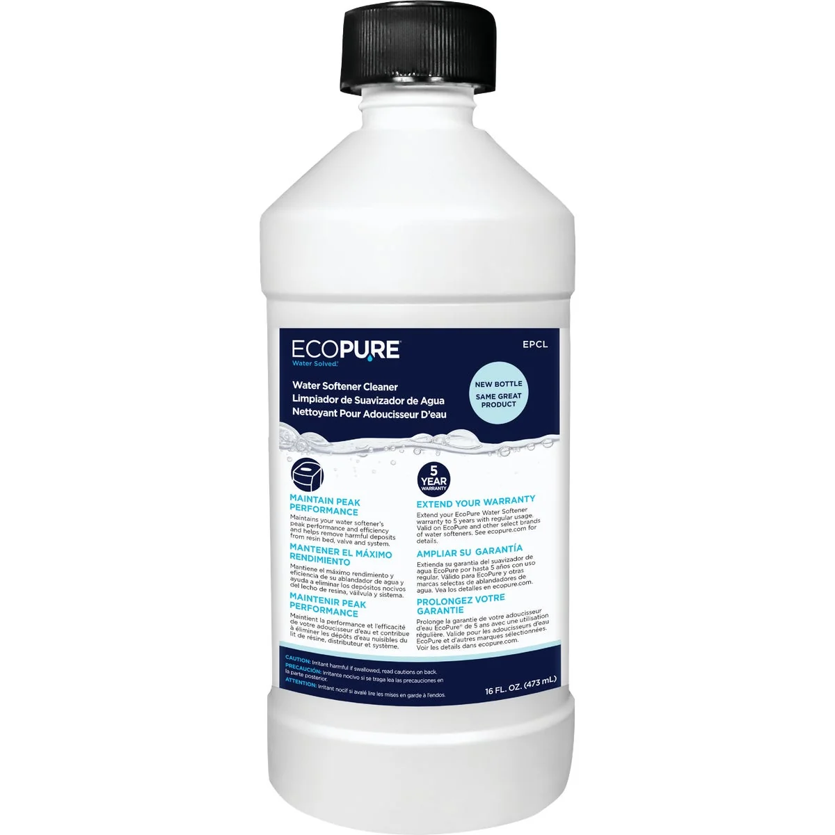 Natural EcoPure 16 Oz. Liquid Water Softener Cleaner Fashionable