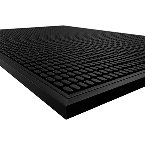 Refined Premium Bar Mat 18in x 12in 1cm Thick Durable and Stylish Service Bar Mat for Spills Official