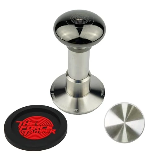 Sustainable 58.35mm Standard Set Black Mirror Jellyfish AL Handle Coffee Tamper Enhanced