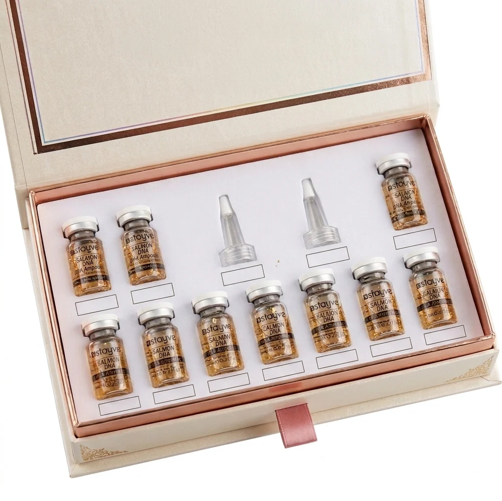 Casual Salmon DNA Golden Ampoule Serum Facial Kit 8ml Powerful